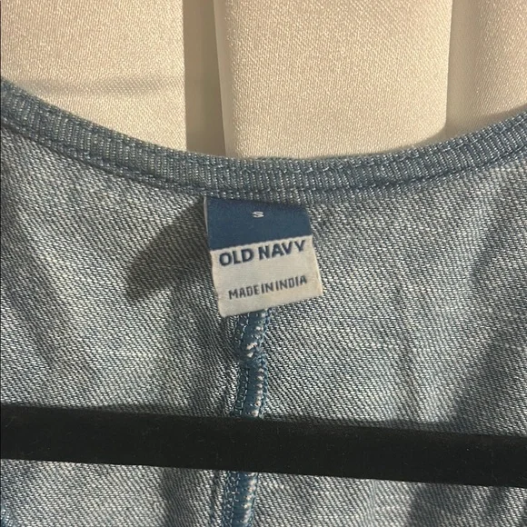 Old Navy Denim Blue Maxi Dress - Picture 2 of 3